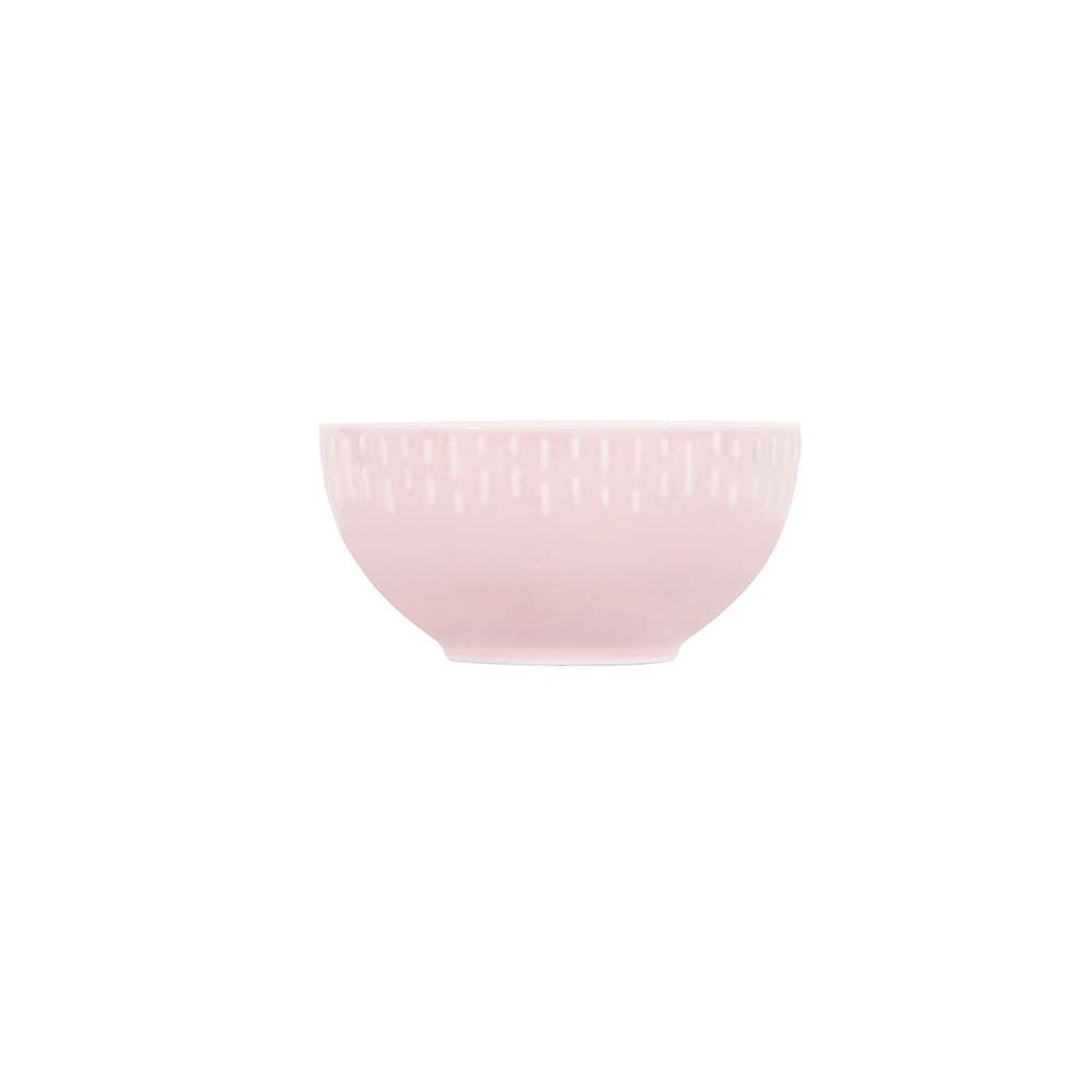 Aida - Confetti - Skål m/relief porcelæn Ø14 cm Pink